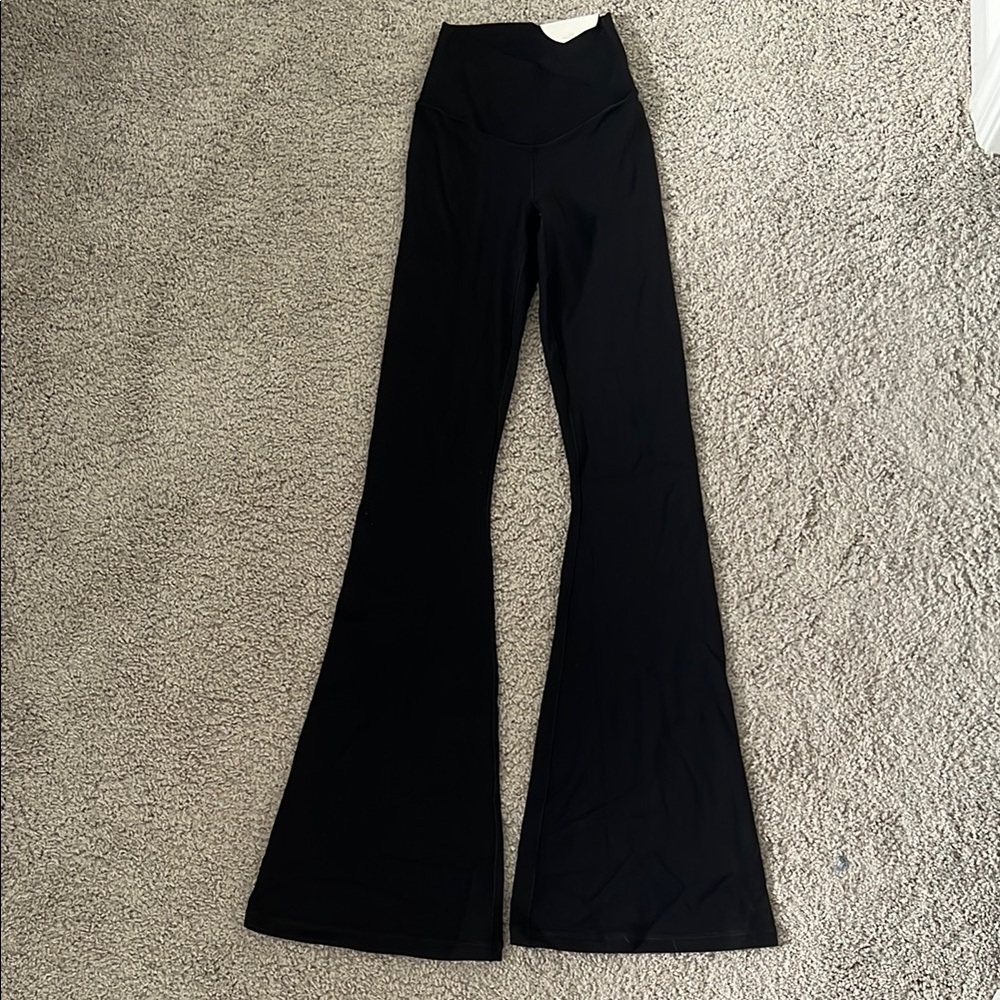 Black Women's Flared Bootcut Legging